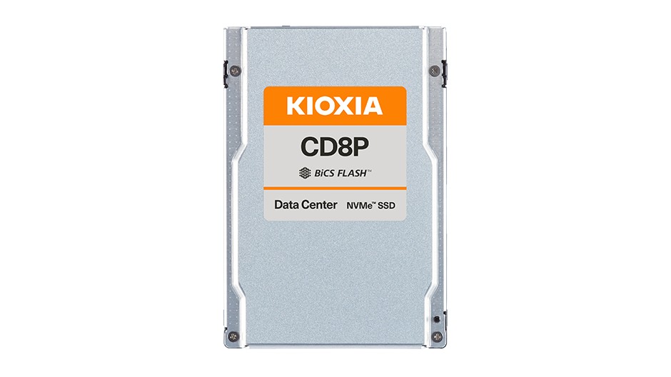Kioxia CD8P-V 12.8TB 2.5 U.2 NVMe G5 3DWPD 15mm SIE