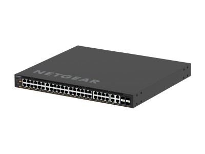 NETGEAR M4350-44M4X4V Managed L3 2.5G Ethernet (100/1000/2500) PoE 1U Black