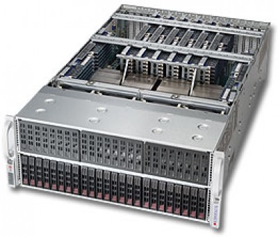 Supermicro SuperServer SYS-4048B-TRFT 4U QP 24xSFF 2x10GbE RED PSU