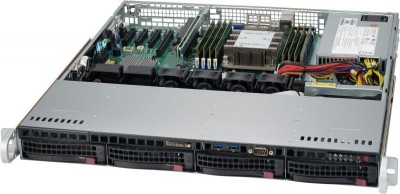 Supermicro SuperServer SYS-5019P-MT 1U UP 4xLFF 2x10GbE FIX PSU