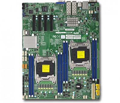 Supermicro MBD-X10DRD-iTP, Dual SKT, Intel C612 Chipset, SATA, 2x10Gb SFP+, IPMI Bulk