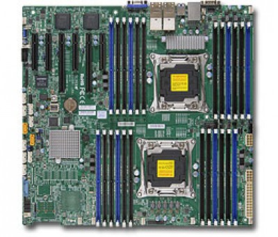 Supermicro MBD-X10DRi-LN4+, Dual SKT, Intel C612 Chipset, SATA, 4xGbE, IPMI