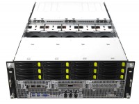 ASRock 4U10G-ROME2/2T, Rack 4U, DP, AMD EPYC 7000, 12xLFF, 2x10GbE, 10xGPU, Red. PSU, IPMI