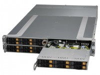 Supermicro A+ Server AS-2115GT-HNTR 2U UP 6xSFF AIOM IPMI RED PSU