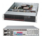 Supermicro SuperChassis SC213A-R740LPB 2U 16xSFF RED PSU