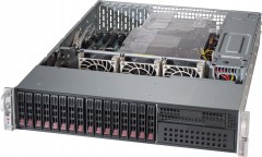 Supermicro SuperChassis SC213AC-R920LPB 2U 16xSFF RED PSU