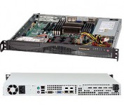 Supermicro SuperChassis SC512F-441B 1U 2xLFF FIX PSU