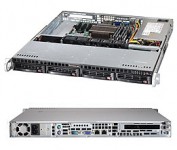 Supermicro SuperChassis SC813MT-350CB 1U 4xLFF FIX PSU