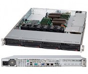 Supermicro SuperChassis SC815TQ-600UB 1U 4xLFF FIX PSU