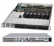 Supermicro SuperChassis SC818TQ-1400LPB 1U 3xLFF FIX PSU
