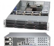 Supermicro SuperChassis SC825TQC-R740WB 2U 8xLFF RED PSU