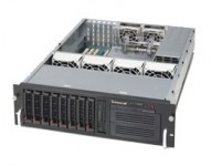 Supermicro SuperChassis SC833T-653B 3U 8xLFF FIX PSU