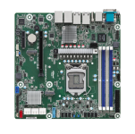 ASRock E3C256D4U-2L2T, 1xSKT LGA1200, Intel E-2300, C256, 4xDIMM, SATA, 2xM.2, 2xGbE, 2x10GbE, IPMI