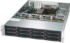 Supermicro SuperStorage SSG-620P-ACR12H 2U DP 12xLFF 2x10GbE IPMI RED PSU