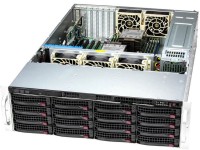 Supermicro SuperStorage SSG-631E-E1CR16H 3U DP 16xLFF 2x10 GbE IPMI RED PSU