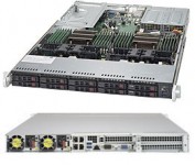 Supermicro SuperServer SYS-1028U-TNR4T+ 1U DP 8xSFF 2xNVMe 4x10GbE RED PSU