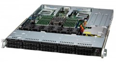 Supermicro SuperServer SYS-111C-NR 1U UP 10xSFF AIOM IPMI RED PSU