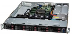Supermicro SuperServer SYS-111E-WR 1U UP 10xSFF 2x1GbE IPMI RED PSU
