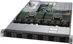 Supermicro SuperServer SYS-120U-TNR 1U DP 12xSFF 2x10GbE RED PSU