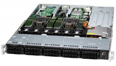 Supermicro SuperServer SYS-121C-TN10R 1U DP 10xSFF AIOM IPMI RED PSU