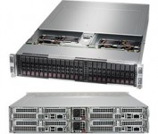 Supermicro SuperServer SYS-2028BT-HTR+ 2U BigTwin^2 DP 4x6SFF RED PSU