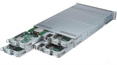 Supermicro SuperServer SYS-211TP-HPTR 2U UP 4x(6xSFF 2x10GbE) IPMI RED PSU