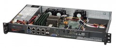 Supermicro SuperServer SYS-5019A-FTN10P 1U UP 1xLFF 4xSFF 8x1GbE 2x1GbE IPMI FIX PSU