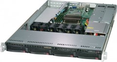 SuperServer SYS-5019C-WR 1U UP 4xLFF 2xGbE RED PSU