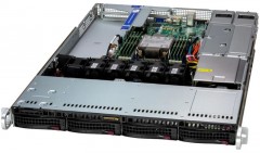 Supermicro WIO SuperServer SYS-512B-WR 1U UP 4xLFF 2x1GbE IPMI RED PSU