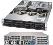 Supermicro SuperServer SYS-6029U-E1CR4T 2U DP 12xLFF 4x10GbE RED PSU