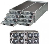 Supermicro SuperServer SYS-F618R2-FT 4U FatTwin^4 DP 8x2SFF RED PSU