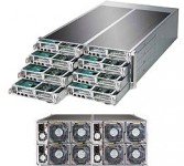 Supermicro SuperServer SYS-F618R2-FTPT+ 4U FatTwin^4 DP 8x2SFF RED PSU