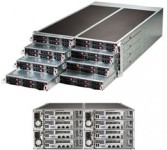Supermicro SuperServer SYS-F618R2-RTPTN+ 4U FatTwin^4 DP 8x6SFF RED PSU