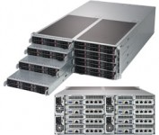 Supermicro SuperServer SYS-F619P2-RC1 4U FatTwin^4 DP 8x6SFF LSI 3108 RED PSU